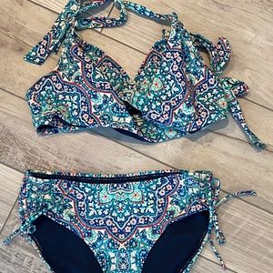 Athleta swim bikini set